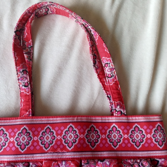 Vera Bradley Vintage Frankly Scarlet Morgan Bag - Picture 11 of 12